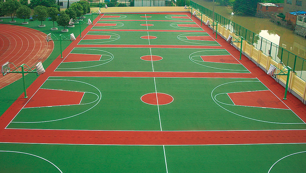 江阴市第一中学篮球场和运动场